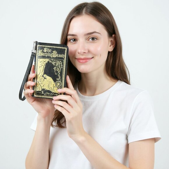 The Sleeping Beauty Book Cover Wallet - Book Lovers Gifts - Picture 2 of 7